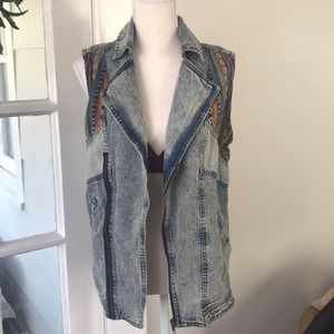 Denim vest